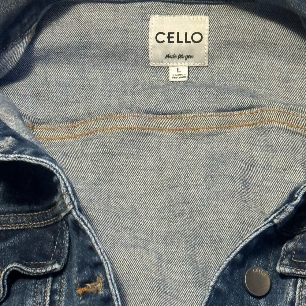 Cello Blue Denim Jacket